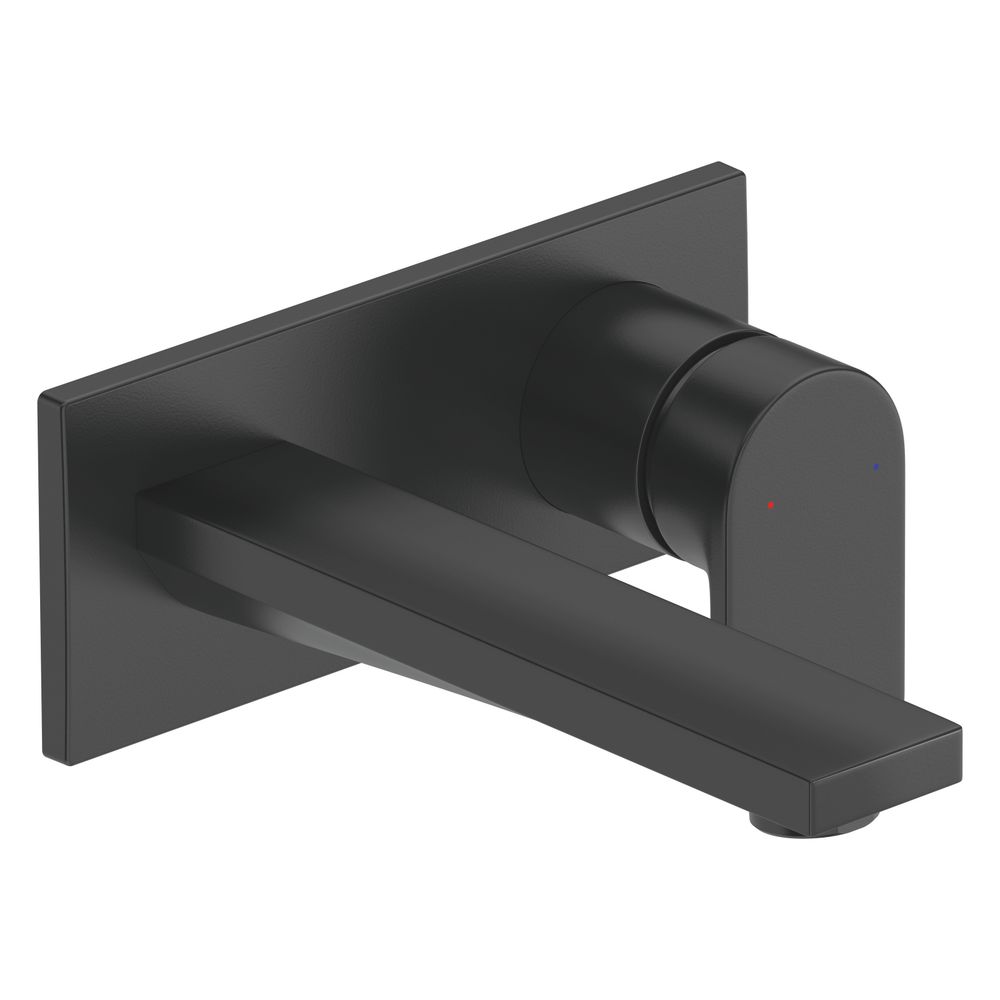 Mitigeur monocommande Duravit Tulum by Starck, noir mat, 5,5 l/min, levier, portée 171 mm, hauteur 88 mm