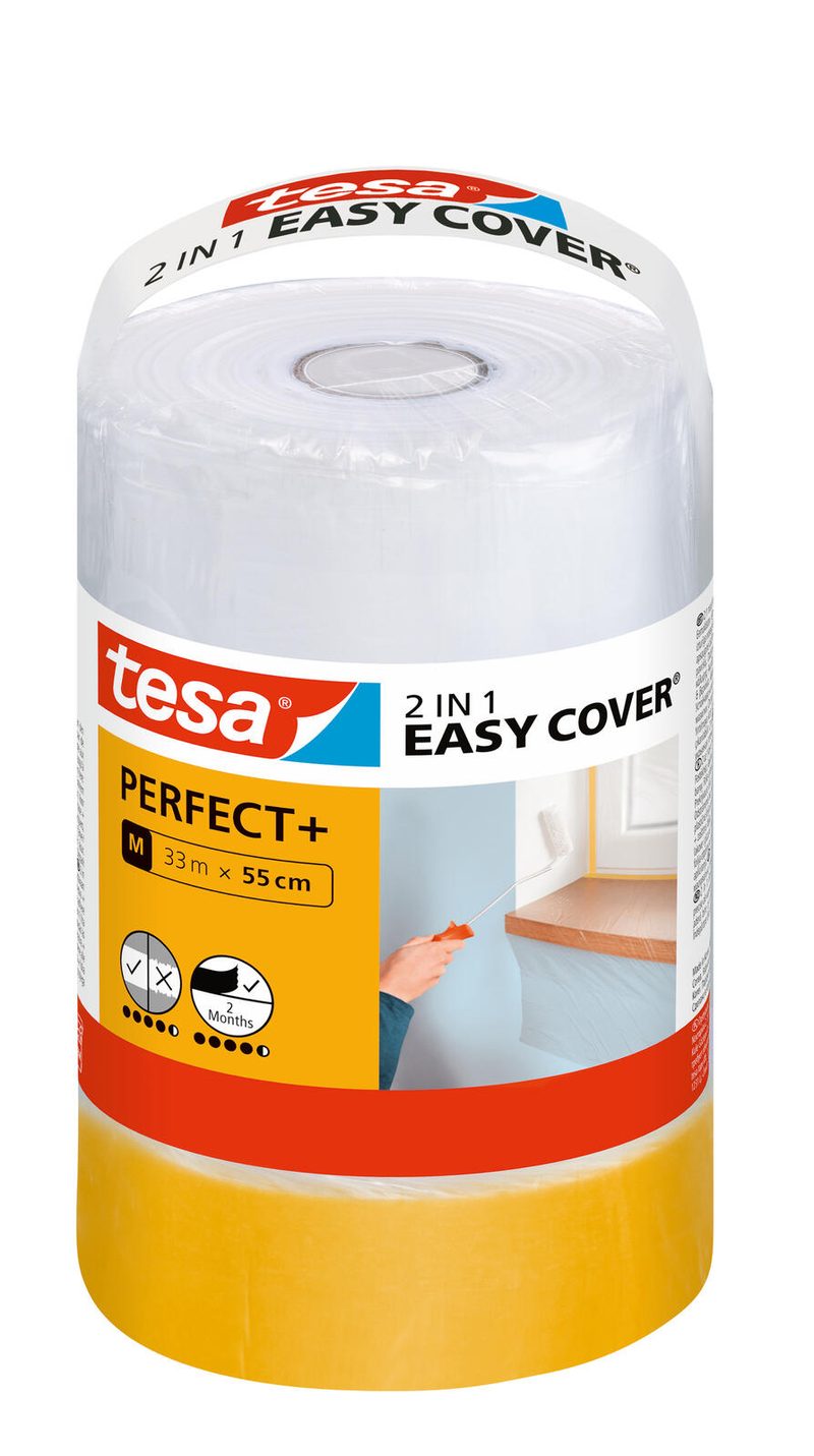 tesa Easy Cover® Perfect+ Recharge : M (33 m x 55 cm)