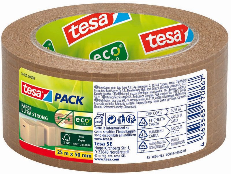 Ruban adhésif tesa Packband Ultra Strong 56000-00000-00 50mmx25m brun