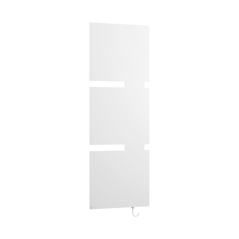 Kermi Tano-E radiateur design électrique 1800x38x600mm, FWS, 800W, version droite, Blanc Soft