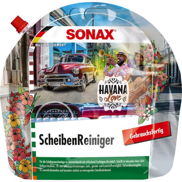 Sonax Nettoyant pour Vitres Prêt à l'Emploi HavanaLove