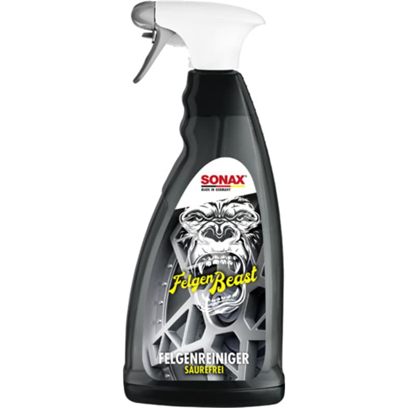 Nettoyant FelgenBeast pour jantes 1 L Sonax (sans acide, pour jantes acier/aluminium et RDKS)