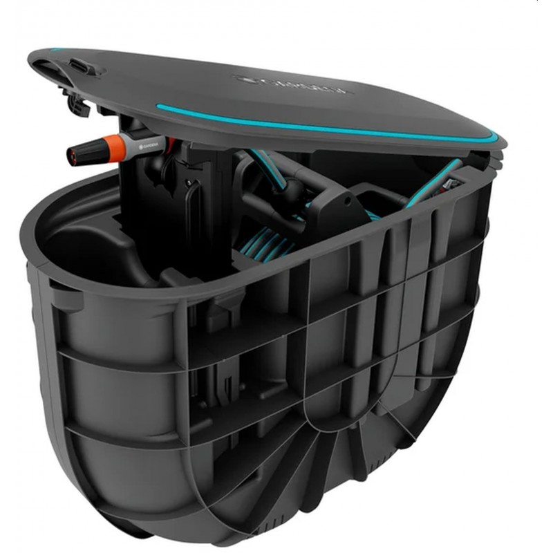 Enrouleur de tuyau souterrain Gardena Undercover RollUp M 20 m 18650-20