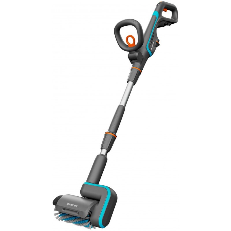 Gardena AquaBrush Patio 03/18V P4A Nettoyeur multi-usage sans fil, sans batterie 14841-55