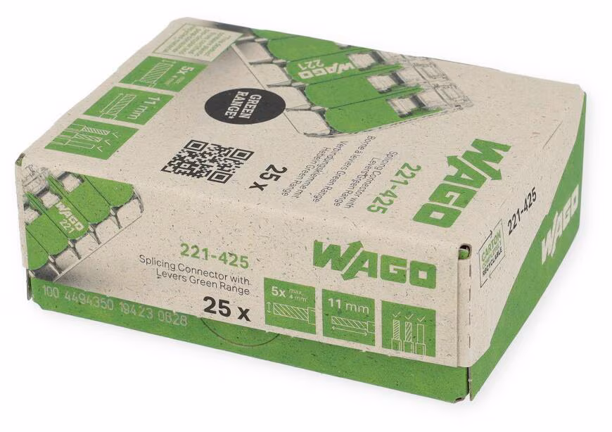 Pince de connexion WAGO 221-425