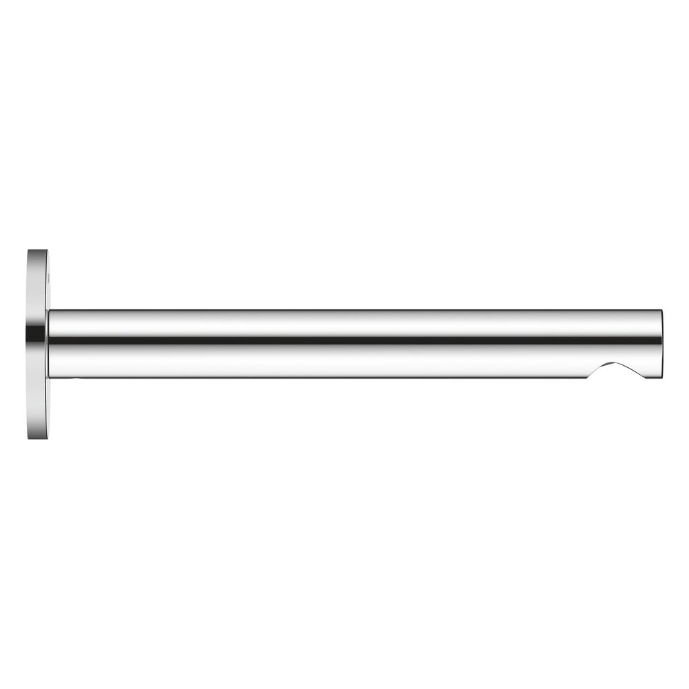 Duravit Circle Entrée de bain encastrée, Chromé brillant, Rosace ronde, Saillie 200 mm, 17 l/min