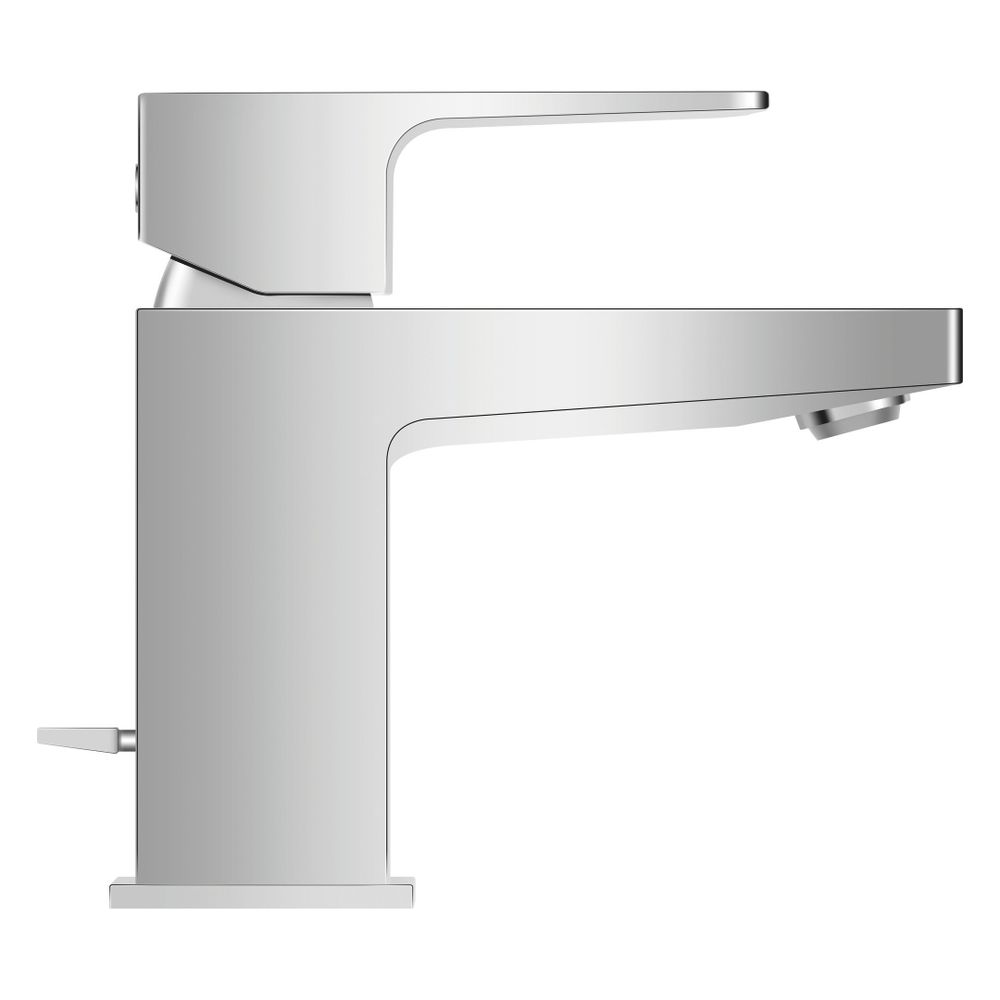 Duravit Mitigeur monocommande pour lavabo Manhattan S, chrome, 4,5 l/min, avec garniture, levier, saillie 95 mm, hauteur 138 mm