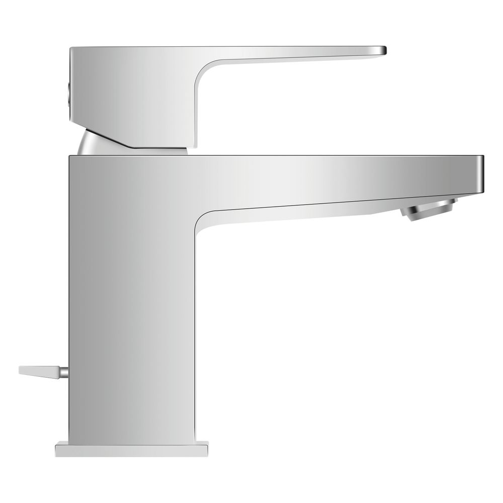 Mitigeur monocommande Duravit Manhattan pour lavabo S MinusFlow, chromé, 3,5 l/min, avec garniture, bec 95 mm, hauteur 138 mm