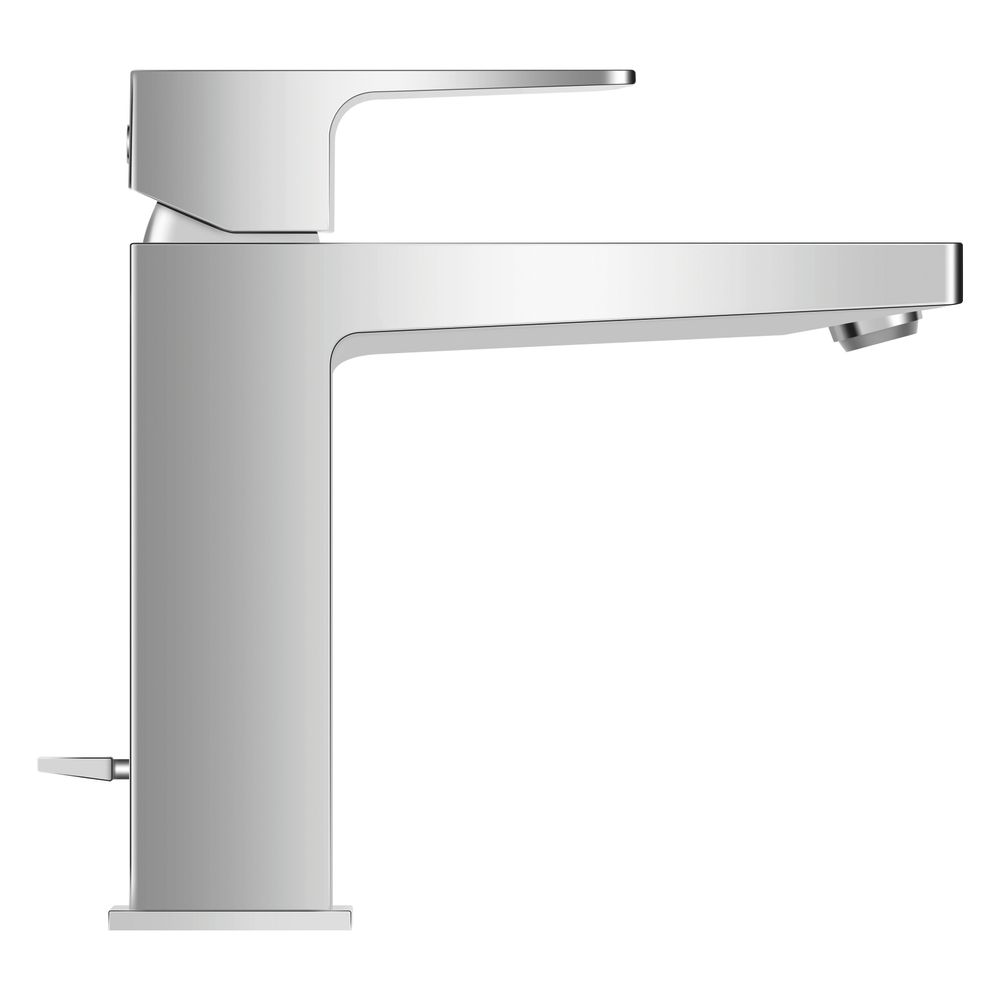 Mitigeur monocommande Manhattan Duravit M MinusFlow chromé, 3,5 l/min, avec garniture, levier, portée 129 mm, hauteur 170 mm