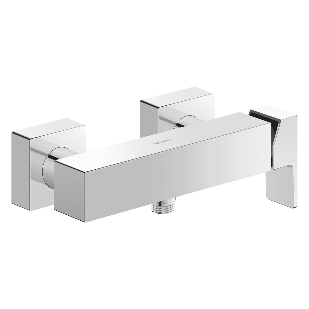 Duravit Manhattan Mitigeur de douche monocommande à poser, chromé, raccordement type S, 1/2", entraxe 150 mm ±15 mm, 21 l/min
