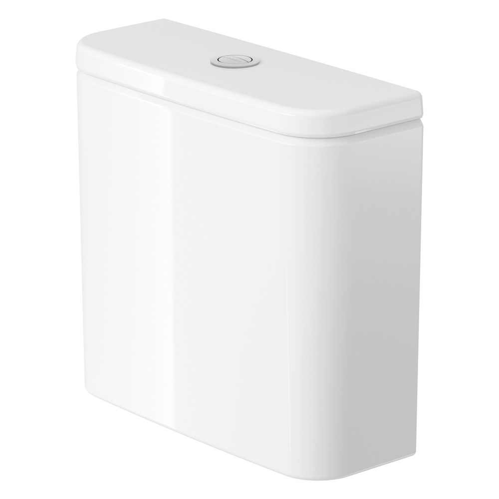 Duravit D-Code Réservoir de chasse en céramique 145x390x360mm Blanc 45/3l Double chasse (Dual Flush) Raccordement d'eau R/G 3/8"