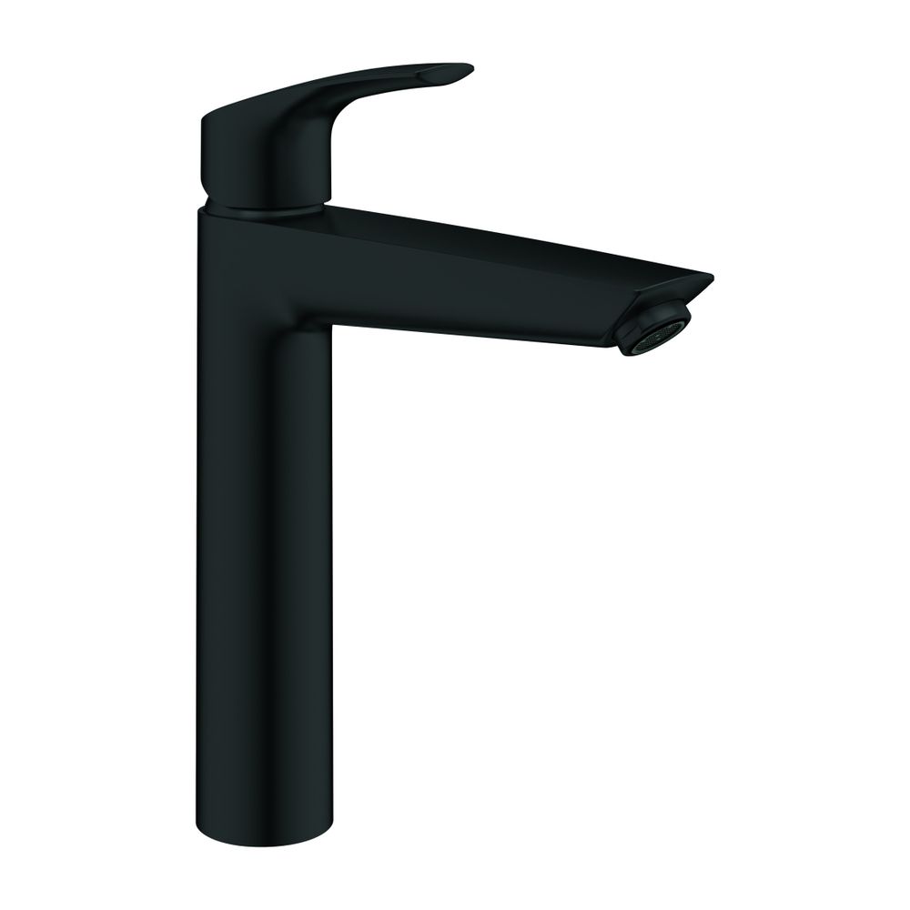 Grohe Eurosmart mit mit thermostatischer Einhand-Waschtischbatterie, taille XL, pour vasques indépendantes, corps mat noir