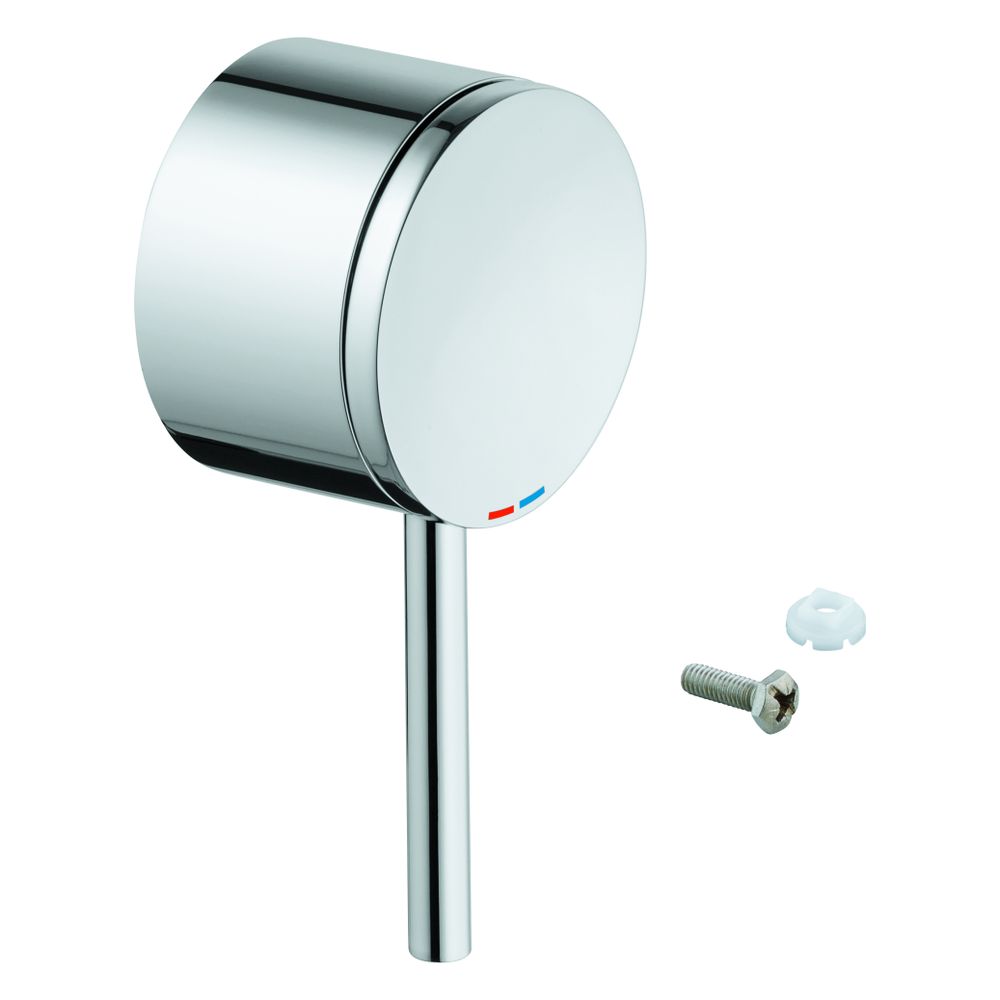 Levier Grohe en métal pour mitigeur monocommande de baignoire/douche avec cartouche 46 mm, Warm Sunset, 48443DA0