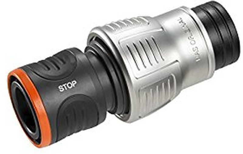 Gardena Premium Arrêt régulier 19 mm (3/4") O, Raccord rapide anti-fuite, 18254-50