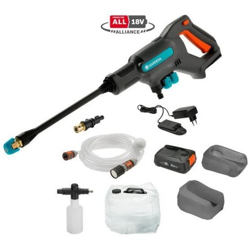 Gardena AquaClean 24/18V P4A Nettoyeur haute pression sans fil 14800-31