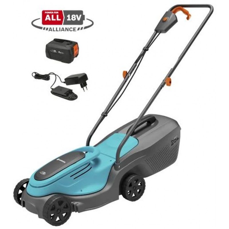 Tondeuse à gazon sans fil Gardena PowerMax 30/18V P4A (18V/4,0 Ah) 14630-20