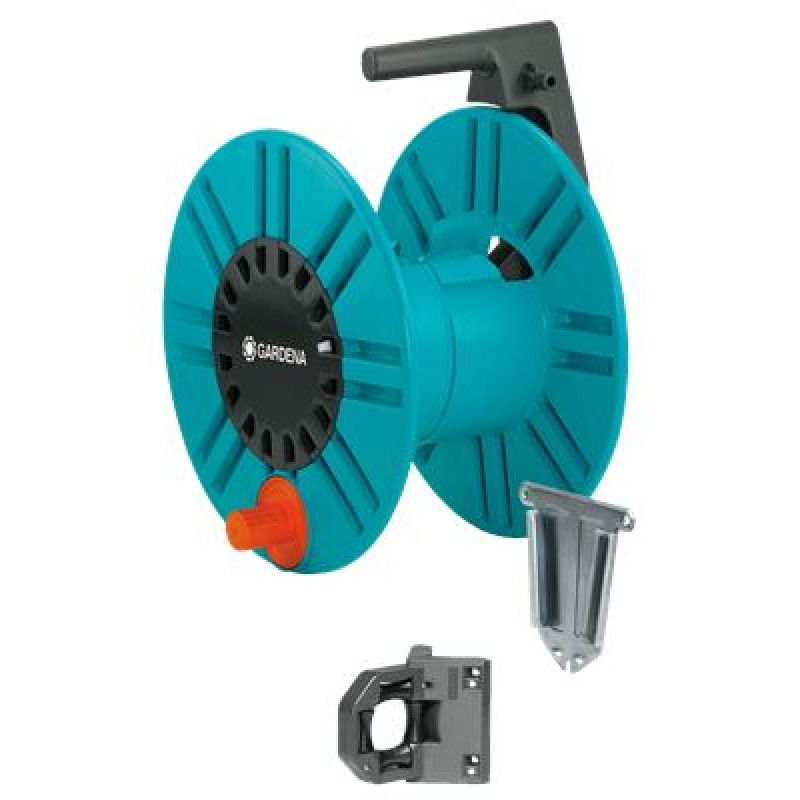 Gardena Classic Support mural pour tuyau avec rouleau de guidage, 2650-20
