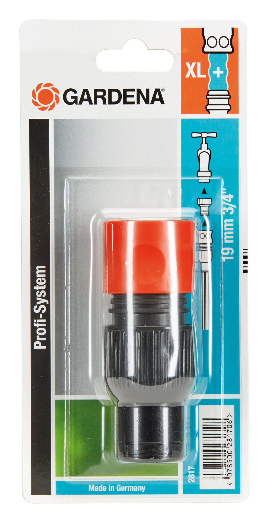 GARDENA Adaptateur pour tuyau d'arrosage Pro