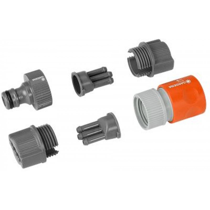 Kit de raccordement Gardena pour régulateur de tuyau 995+996, 5316-20