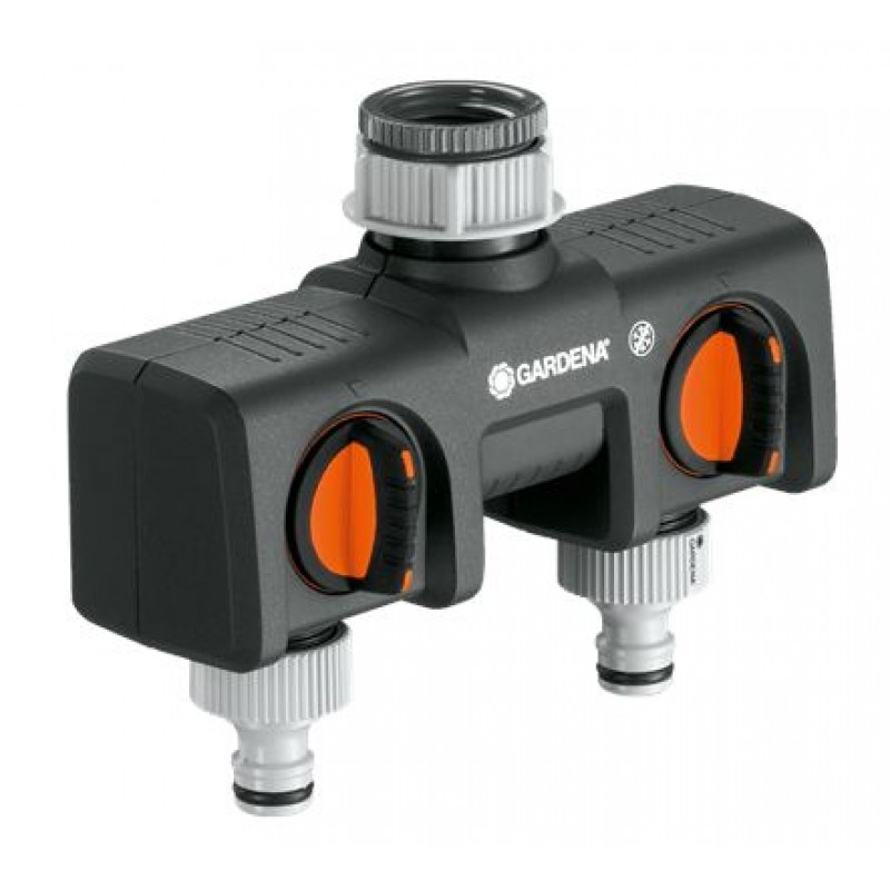 Gardena Distributeur 2 voies, 33,3 mm (G 1") 8193-20