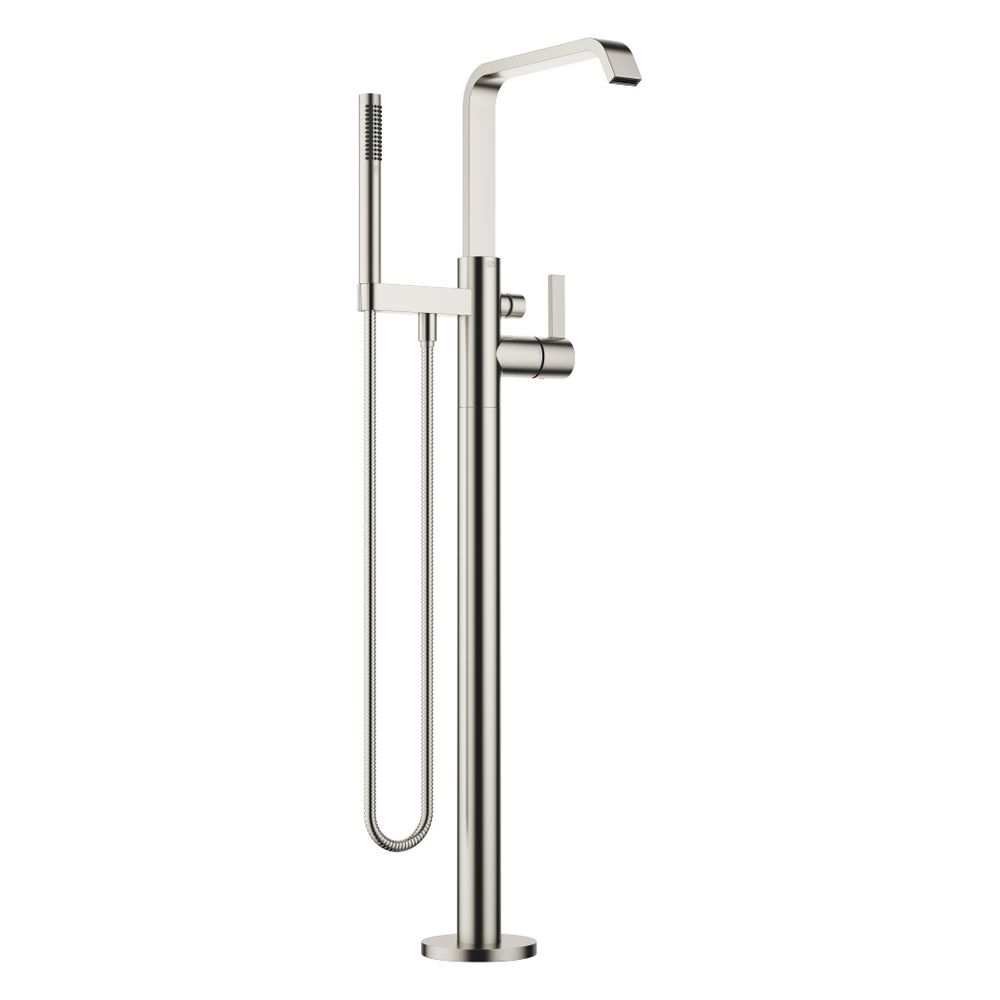 Mitigeur de baignoire Dornbracht IMO à bec verseur fixe 279 mm, Platine brossé