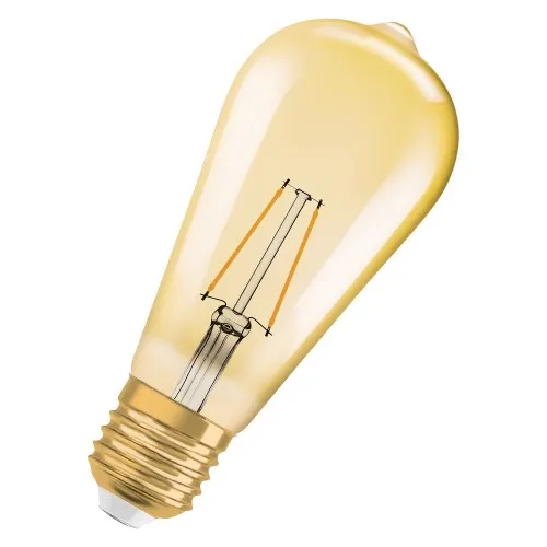OSRAM Lampe LED Vintage E27 1906LED2,5W/824FGD