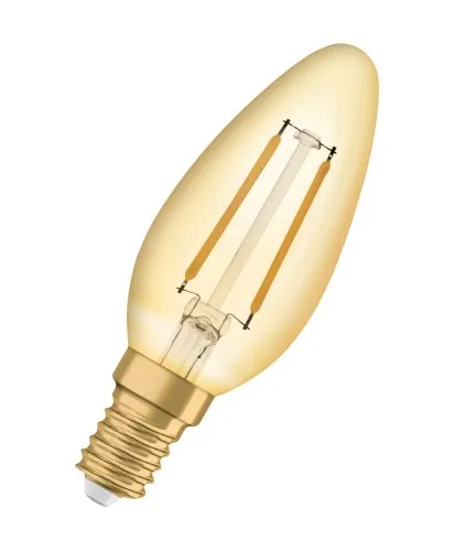 OSRAM LAMPE LED-Vintage - Lampe E14 1906LEDCLB22 2,5W 824
