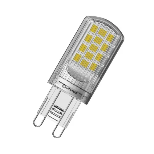 Ampoule LED Ledvance PIN 40 DIM P, 4W, 470 lm, 2700 K, culot G9, transparente