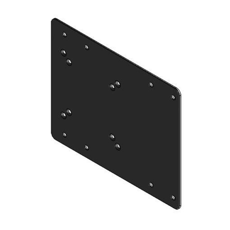 Plaque adaptatrice portrait Hagor Samsung QB, QH, QM 32 - 43" - Adaptateur pour montage en portrait Samsung Q Series 32-43 pouces
