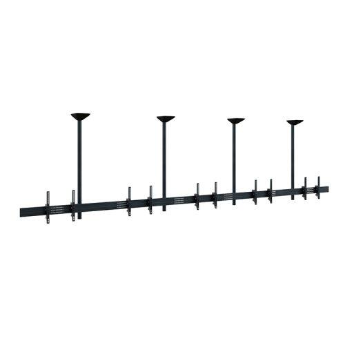 Support mural Hagor comPROnents® Menuboard pour 5 écrans 46-65 pouces