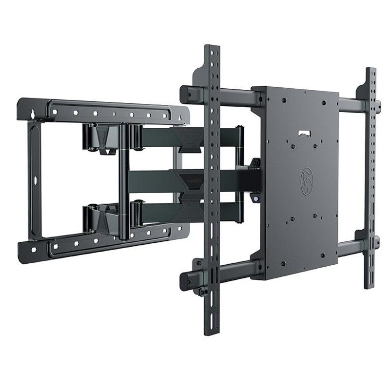 Support mural Hagor BrackIT® XXL HD II inclinable et orientable pour écrans 165 cm (65") à 249 cm (98")
