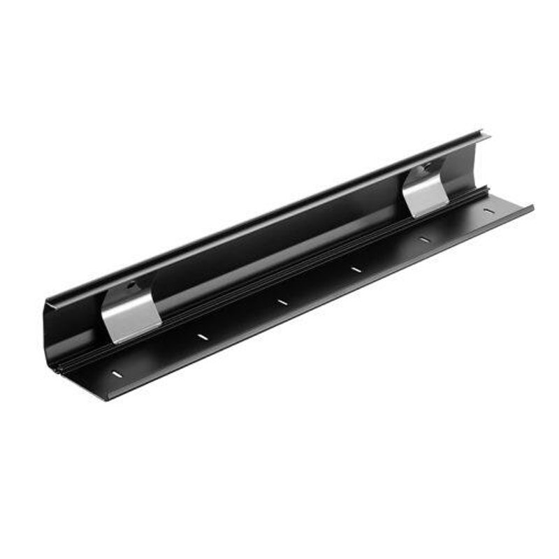 Hagor HA Cablecover Click 50 Blanc Goulotte en aluminium avec couvercle à cliquet