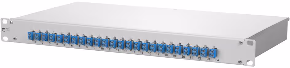 METZ CONNECT OpDAT fix Panneau de brassage patchfield splice 24xLC-D OS2 (1502597424-E)