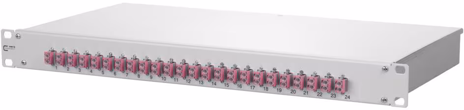 METZ CONNECT OpDAT fix splice 24xLC-D OM4 Panneau de brassage (1502577524-E)