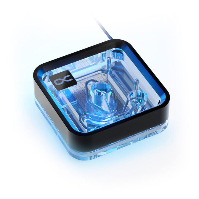 Alphacool Core 1 Aurora LT - Refroidisseur CPU ARGB, Acrylique