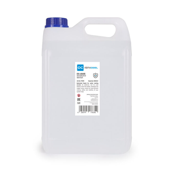Alphacool ES VE-Eau (eau ultra-pure) 5 litres