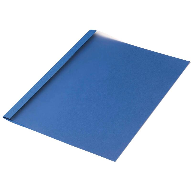 LMG Thermo-Bindemappen DIN A4 bleu 4 mm — lot de 50 pièces