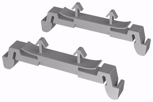 HOMEWAY HW-CVFMU Clips pour rail DIN (paire)