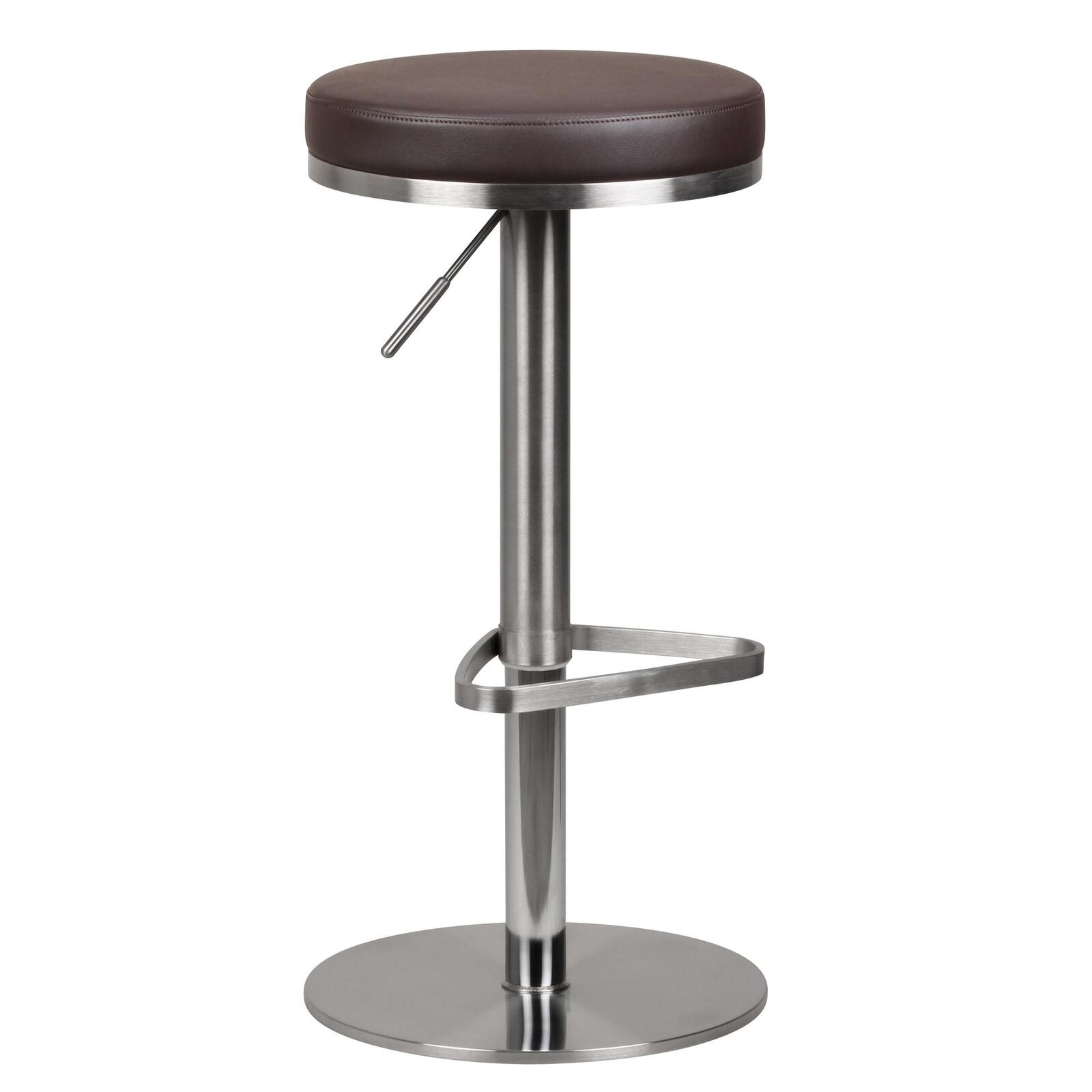 Tabouret de bar WOHNLING M7 WL1.612 marron