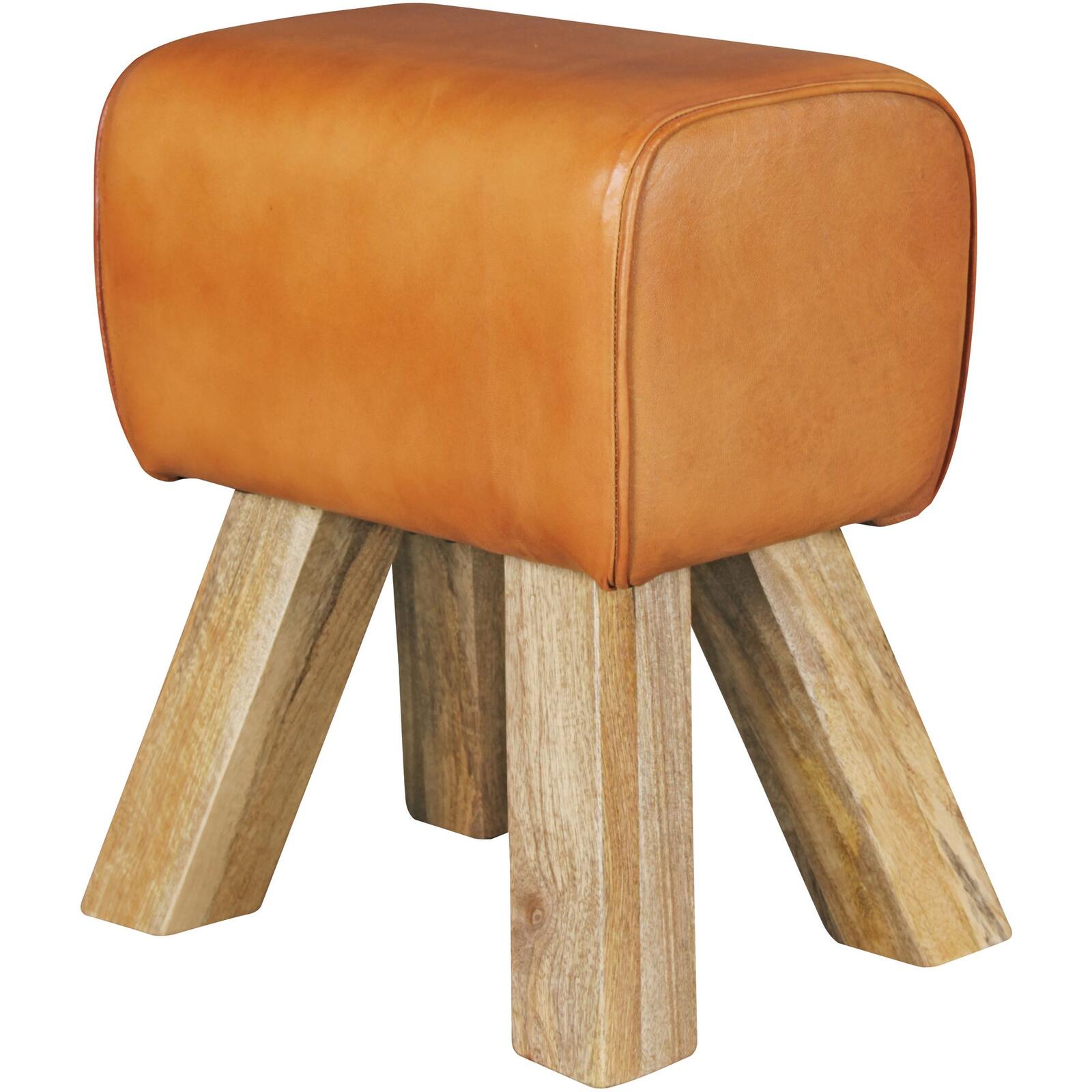 Tabouret design WOHNLING WL5.108 - Style chevalet de gymnastique rétro