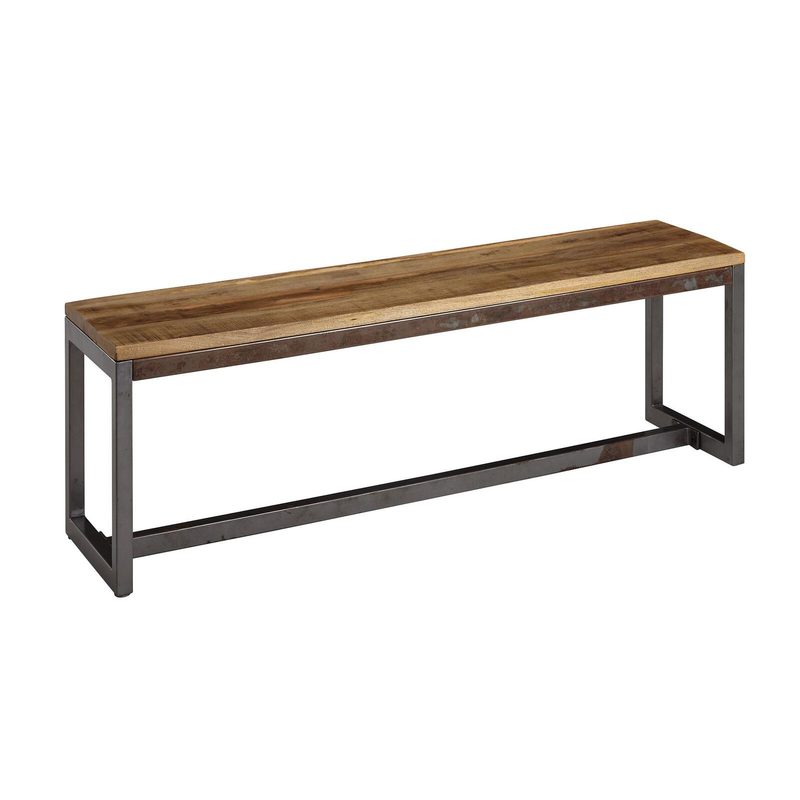 Banc de salle à manger WOHNLING WL6.143 Mango 120 cm x 45 cm x 46 cm
