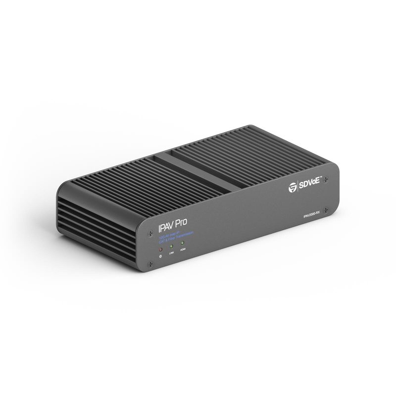 PureTools IPAV PRO - Récepteur AV sur IP SDVoE compatible CAT & Fibre optique - Boîtier standard