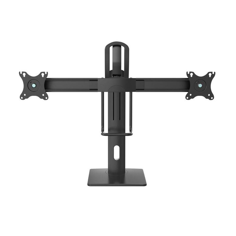 PureMounts Support double écran, VESA 75x75/100x100, noir