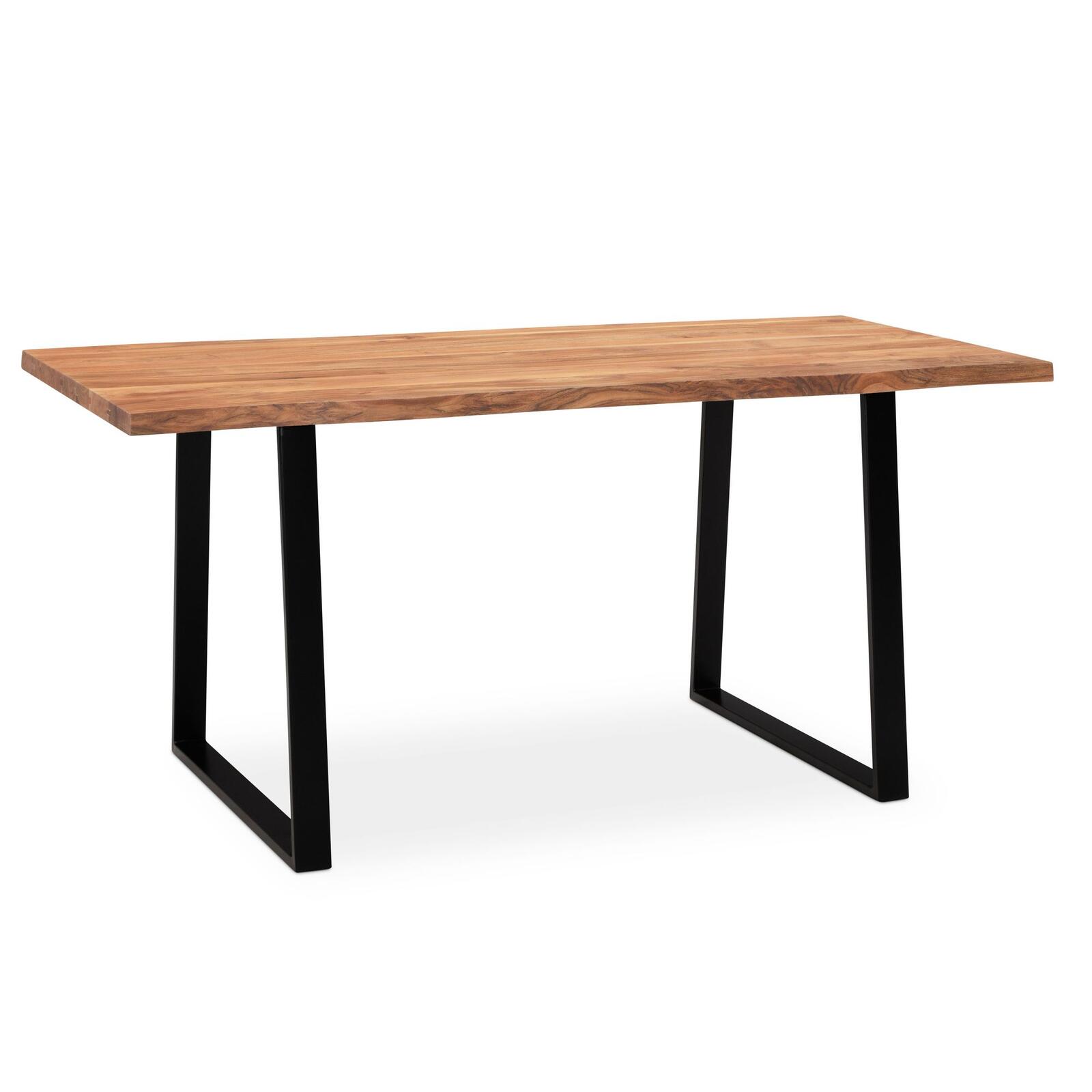Bureau WOHNLING WL7.264 en acacia 180 cm x 90 cm x 76 cm