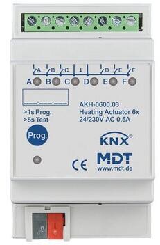 MDT AKH-0600.03 Actionneur chauffage 6 voies 3TE REG