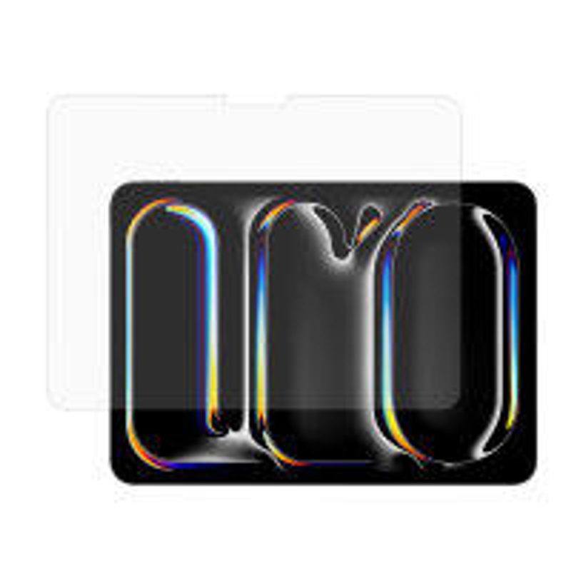 Verre trempé 2.5D Crystal Clear pour Apple iPad Pro 13" (M4, 2024/M5, 2025) - Compatible coque