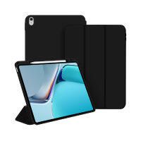 Étui Folio Basic 4smarts pour Apple iPad Air 13" (M2, M3, M4), iPad Pro 12,9" (4e-6e gén) noir, fonction Auto-Wake-up, Flip Cover, cuir synthétique, magnétique
