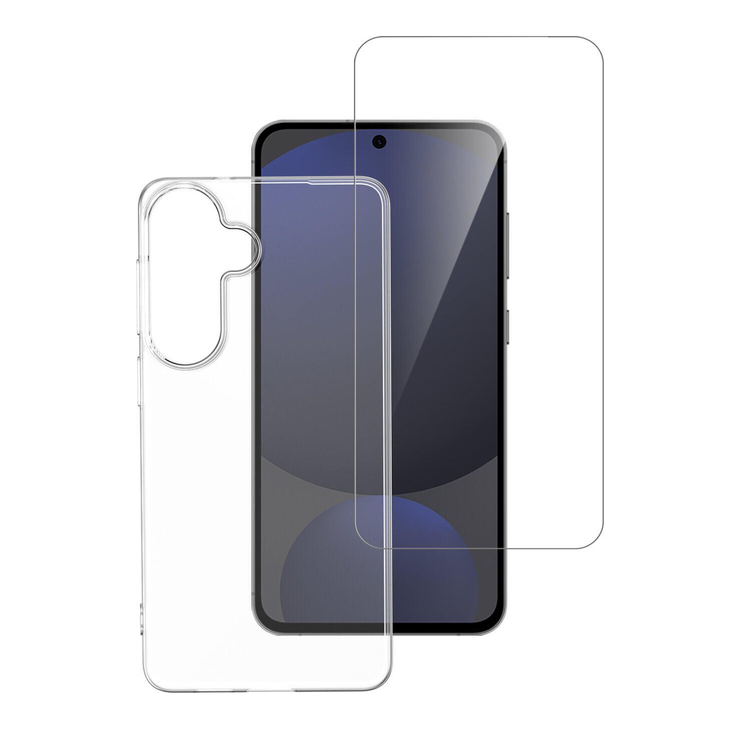 Set de protection 360° pour Samsung Galaxy S26 – Verre trempé et coque sur mesure