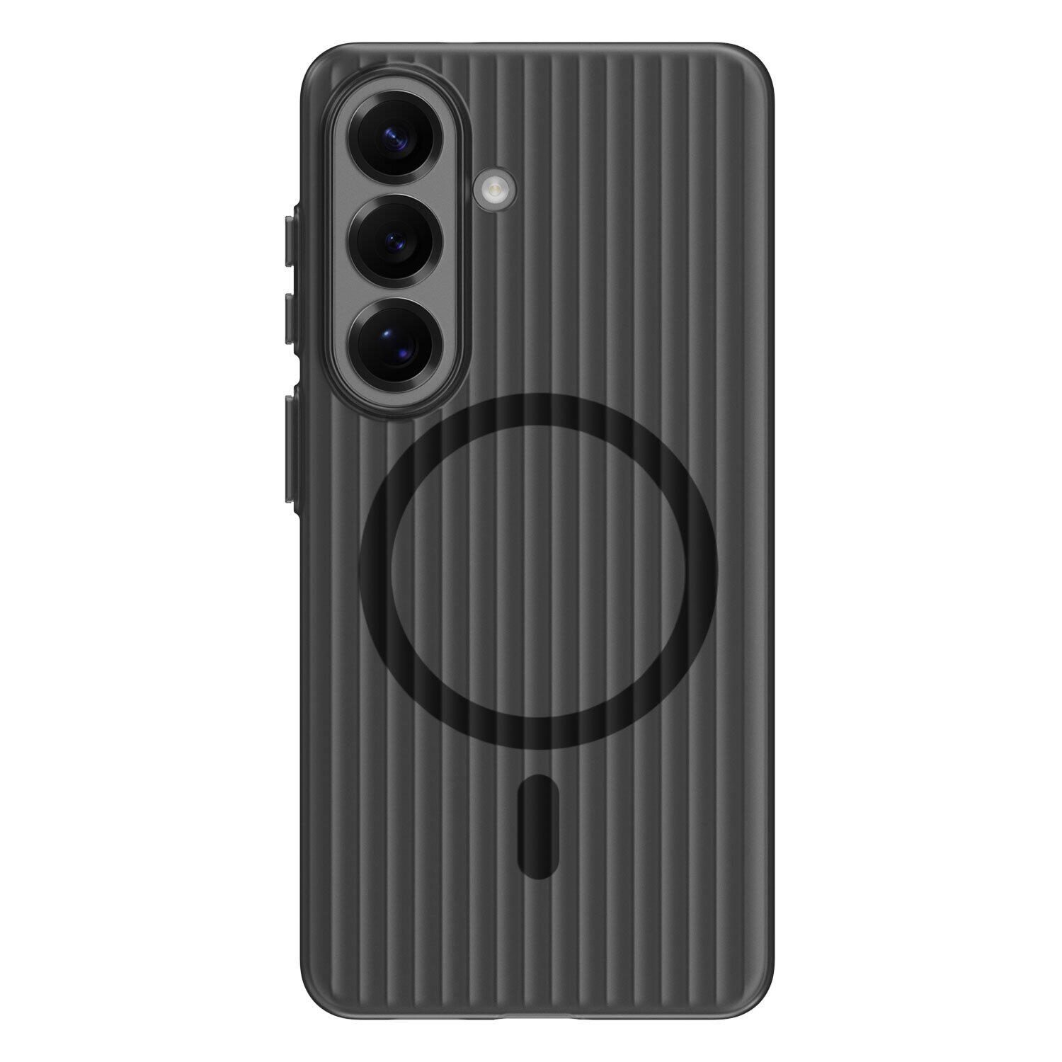 Coque design Aero 4smarts pour Samsung Galaxy S26+ compatible Qi2 et MagSafe, noir