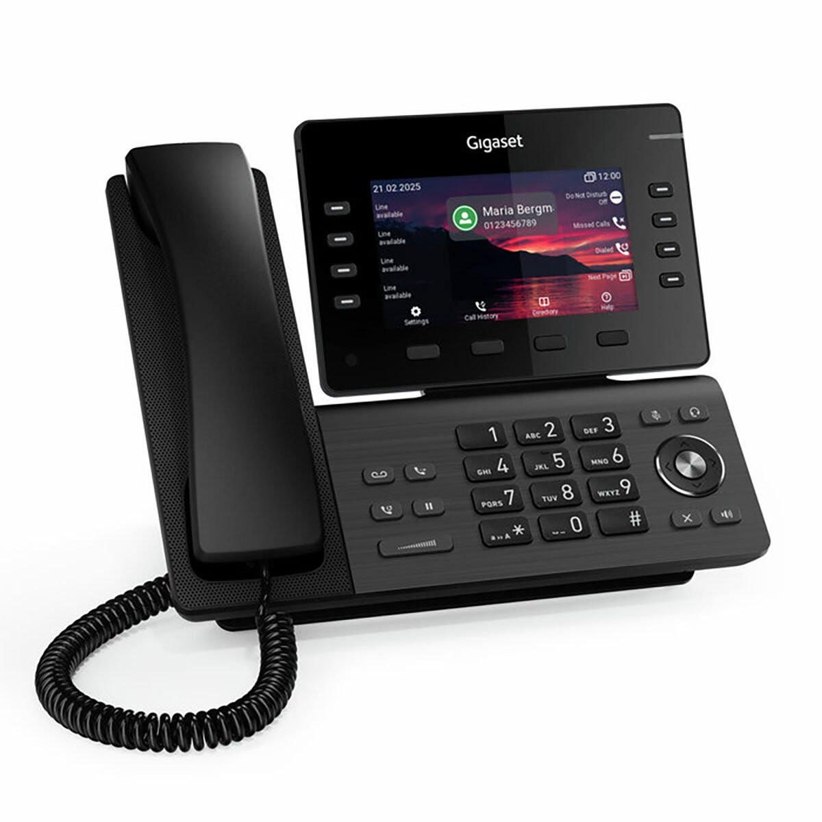 Téléphone IP de bureau Gigaset P825 IP PRO avec écran inclinable